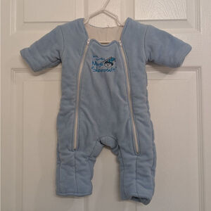 Baby Merlin's Blue Magic Sleepsuit 3--6, 6-9 Months